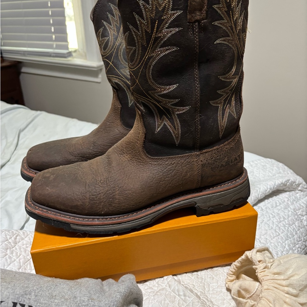 Ariat Dark Brown Leather Boots